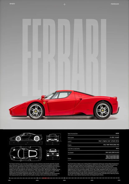 Classic Simple Wall Art Cars Luxury Esthetics Super Sports Car HD Canvas Print Poster Home Living Room and Bedroom Decoration