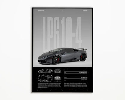 Classic Simple Wall Art Cars Luxury Esthetics Super Sports Car HD Canvas Print Poster Home Living Room and Bedroom Decoration