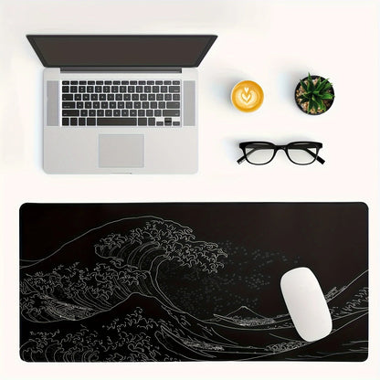 1PC Large Mouse Pads For Desk, Gaming Mouse Pad, Mouse Pad with Stitched Edges and Non-Slip Rubber Base, Extended Mouse Pad