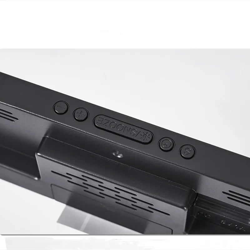 Voice Control Digital Alarm Clock Teperature Snooze Night Mode Desktop Table Clock 12/24H Anti-disturb Funtion LED Clocks Watch