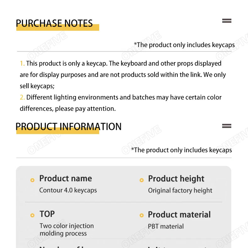 Contour 4.0 Side Engraved Keycap PBT Translucent 97 Key Gaming Mechanical Keyboard Key Cap White For Magnetic Switch F75 GMK87