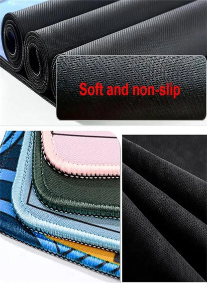 Mousepad Large Gaming Keyboard Gamer P-Pokemons Mouse Pad on The Table Speed Desk Mat Kawaii Anime PC carpet G-Gengars Mouse Mat