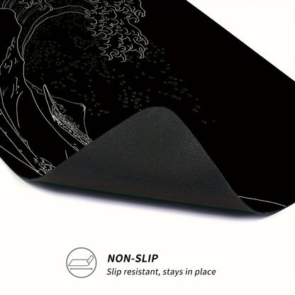 1PC Large Mouse Pads For Desk, Gaming Mouse Pad, Mouse Pad with Stitched Edges and Non-Slip Rubber Base, Extended Mouse Pad
