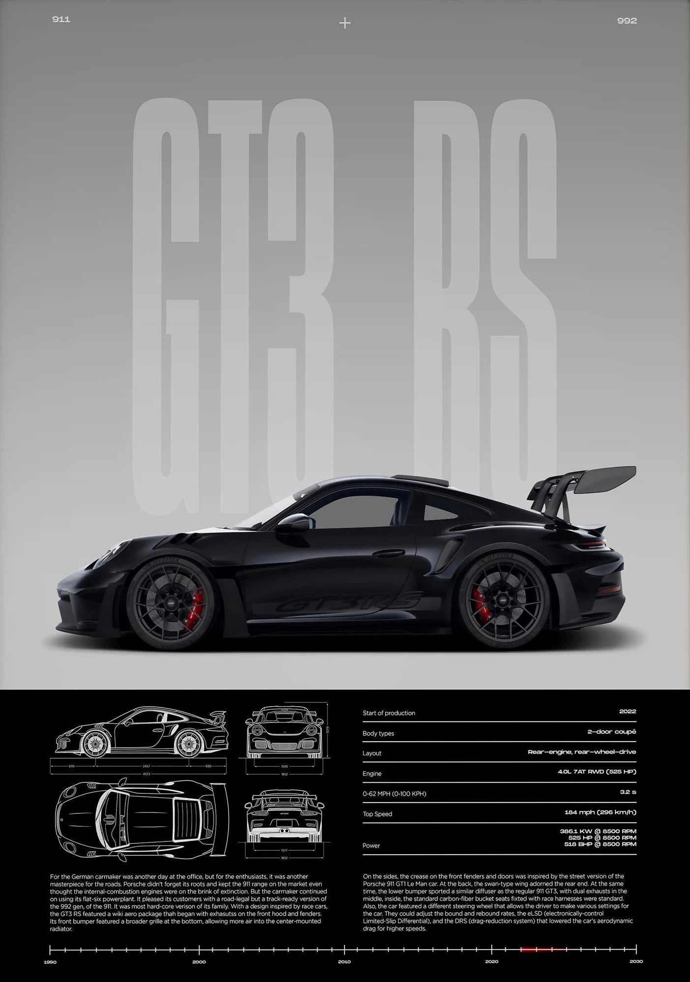 Classic Simple Wall Art Cars Luxury Esthetics Super Sports Car HD Canvas Print Poster Home Living Room and Bedroom Decoration